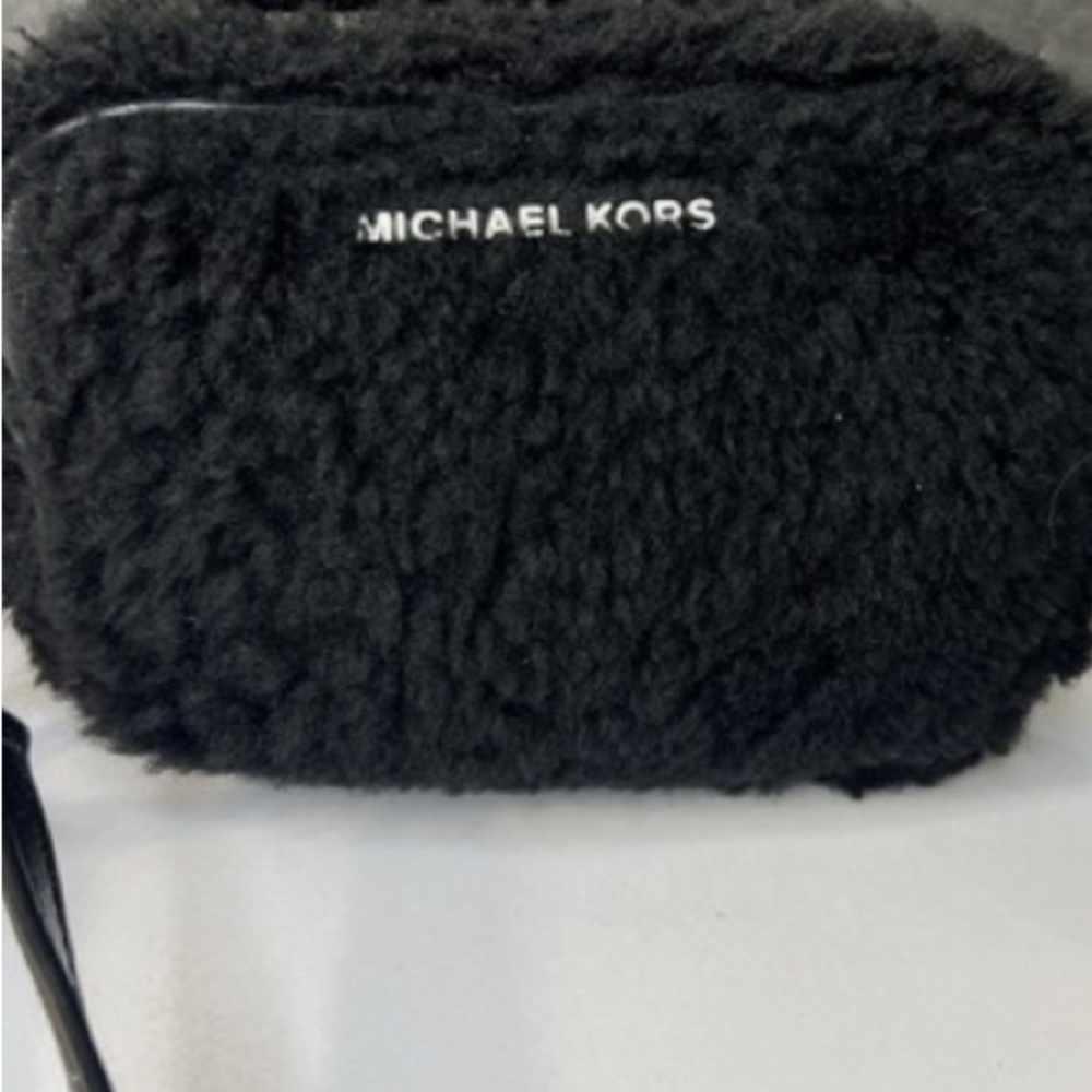 Michael Kors Black Faux Fur Bag